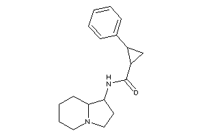 N-indolizidin-1-yl-2-phenyl-cyclopropanecarboxamide