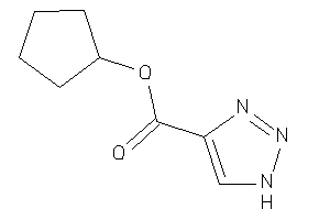 1H-triazole-4-carboxylic Acid Cyclopentyl Ester