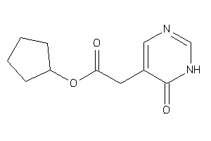 2-(6-keto-1H-pyrimidin-5-yl)acetic Acid Cyclopentyl Ester