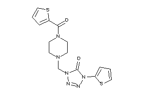 1-[[4-(2-thenoyl)piperazino]methyl]-4-(2-thienyl)tetrazol-5-one