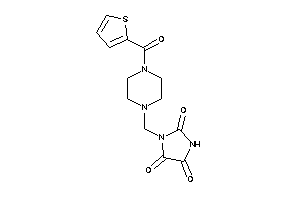 1-[[4-(2-thenoyl)piperazino]methyl]imidazolidine-2,4,5-trione