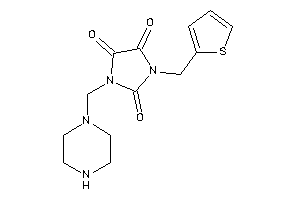 1-(piperazinomethyl)-3-(2-thenyl)imidazolidine-2,4,5-trione