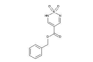 1,1-diketo-2H-1,2,6-thiadiazine-4-carboxylic Acid Benzyl Ester
