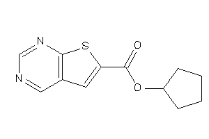 Thieno[2,3-d]pyrimidine-6-carboxylic Acid Cyclopentyl Ester