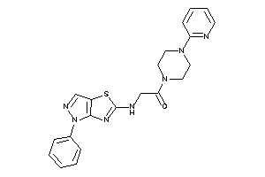Image of 2-[(1-phenylpyrazolo[3,4-d]thiazol-5-yl)amino]-1-[4-(2-pyridyl)piperazino]ethanone