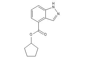 1H-indazole-4-carboxylic Acid Cyclopentyl Ester