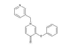 3-phenoxy-1-(3-pyridylmethyl)-4-pyridone