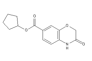 3-keto-4H-1,4-benzoxazine-7-carboxylic Acid Cyclopentyl Ester