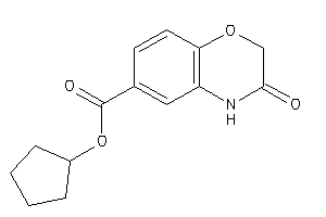 3-keto-4H-1,4-benzoxazine-6-carboxylic Acid Cyclopentyl Ester