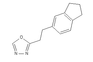 2-(2-indan-5-ylethyl)-1,3,4-oxadiazole