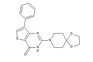 2-(1,4-dioxa-8-azaspiro[4.5]decan-8-yl)-7-phenyl-3H-thieno[3,2-d]pyrimidin-4-one