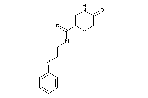 Image of 6-keto-N-(2-phenoxyethyl)nipecotamide