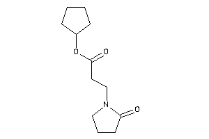 3-(2-ketopyrrolidino)propionic Acid Cyclopentyl Ester