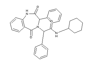 N-cyclohexyl-2-(2,5-diketo-3-phenyl-1,3-dihydro-1,4-benzodiazepin-4-yl)-2-phenyl-acetamide