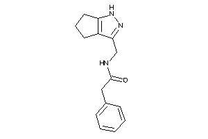 2-phenyl-N-(1,4,5,6-tetrahydrocyclopenta[c]pyrazol-3-ylmethyl)acetamide