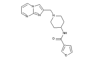 N-[1-(imidazo[1,2-a]pyrimidin-2-ylmethyl)-4-piperidyl]-3-furamide