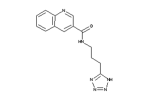 N-[3-(1H-tetrazol-5-yl)propyl]quinoline-3-carboxamide