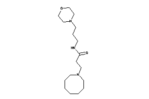 3-(azocan-1-yl)-N-(3-morpholinopropyl)propionamide