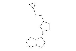 Cyclopropyl-[(1-pyrrolizidin-1-ylpyrrolidin-3-yl)methyl]amine