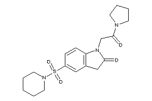 1-(2-keto-2-pyrrolidino-ethyl)-5-piperidinosulfonyl-oxindole