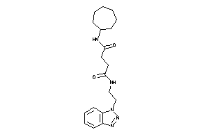 N-[2-(benzotriazol-1-yl)ethyl]-N'-cycloheptyl-succinamide