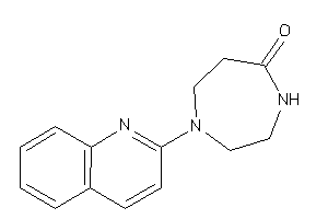 1-(2-quinolyl)-1,4-diazepan-5-one