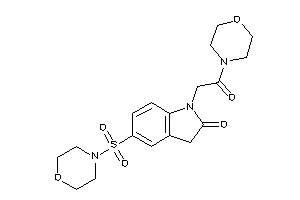 1-(2-keto-2-morpholino-ethyl)-5-morpholinosulfonyl-oxindole