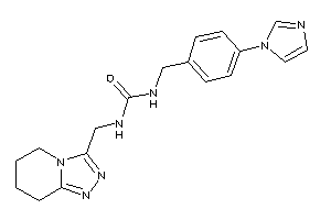 1-(4-imidazol-1-ylbenzyl)-3-(5,6,7,8-tetrahydro-[1,2,4]triazolo[4,3-a]pyridin-3-ylmethyl)urea