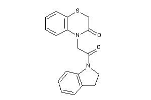 4-(2-indolin-1-yl-2-keto-ethyl)-1,4-benzothiazin-3-one