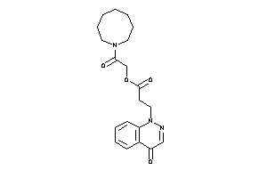 3-(4-ketocinnolin-1-yl)propionic Acid [2-(azocan-1-yl)-2-keto-ethyl] Ester