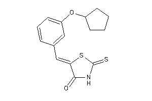 5-[3-(cyclopentoxy)benzylidene]-2-thioxo-thiazolidin-4-one