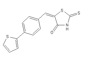 5-[4-(2-thienyl)benzylidene]-2-thioxo-thiazolidin-4-one