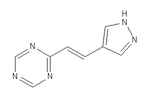 2-[2-(1H-pyrazol-4-yl)vinyl]-s-triazine