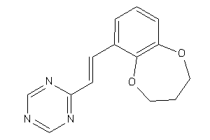 2-[2-(3,4-dihydro-2H-1,5-benzodioxepin-6-yl)vinyl]-s-triazine