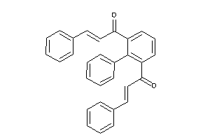 1-(3-cinnamoyl-2-phenyl-phenyl)-3-phenyl-prop-2-en-1-one