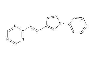 2-[2-(1-phenylpyrrol-3-yl)vinyl]-s-triazine