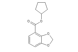 1,3-benzodioxole-4-carboxylic Acid Cyclopentyl Ester