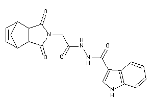 N'-[2-(diketoBLAHyl)acetyl]-1H-indole-3-carbohydrazide