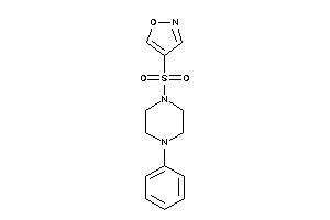 4-(4-phenylpiperazino)sulfonylisoxazole