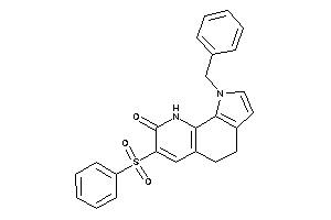 1-benzyl-7-besyl-5,9-dihydro-4H-pyrrolo[3,2-h]quinolin-8-one