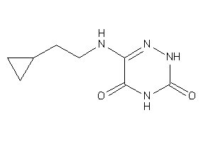 6-(2-cyclopropylethylamino)-2H-1,2,4-triazine-3,5-quinone