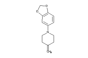 1-(1,3-benzodioxol-5-yl)-4-methylene-piperidine