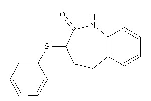3-(phenylthio)-1,3,4,5-tetrahydro-1-benzazepin-2-one