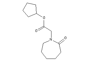 2-(2-ketoazepan-1-yl)acetic Acid Cyclopentyl Ester