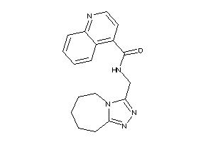 N-(6,7,8,9-tetrahydro-5H-[1,2,4]triazolo[4,3-a]azepin-3-ylmethyl)cinchoninamide