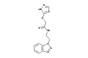 N-[2-(benzotriazol-1-yl)ethyl]-2-(1H-1,2,4-triazol-5-ylthio)acetamide