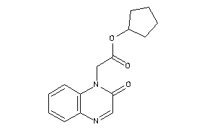 2-(2-ketoquinoxalin-1-yl)acetic Acid Cyclopentyl Ester