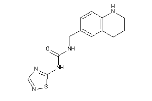 Image of 1-(1,2,3,4-tetrahydroquinolin-6-ylmethyl)-3-(1,2,4-thiadiazol-5-yl)urea