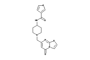 N-[1-[(5-ketothiazolo[3,2-a]pyrimidin-7-yl)methyl]-4-piperidyl]-3-furamide