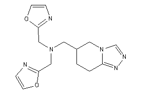 Bis(oxazol-2-ylmethyl)-(5,6,7,8-tetrahydro-[1,2,4]triazolo[4,3-a]pyridin-6-ylmethyl)amine